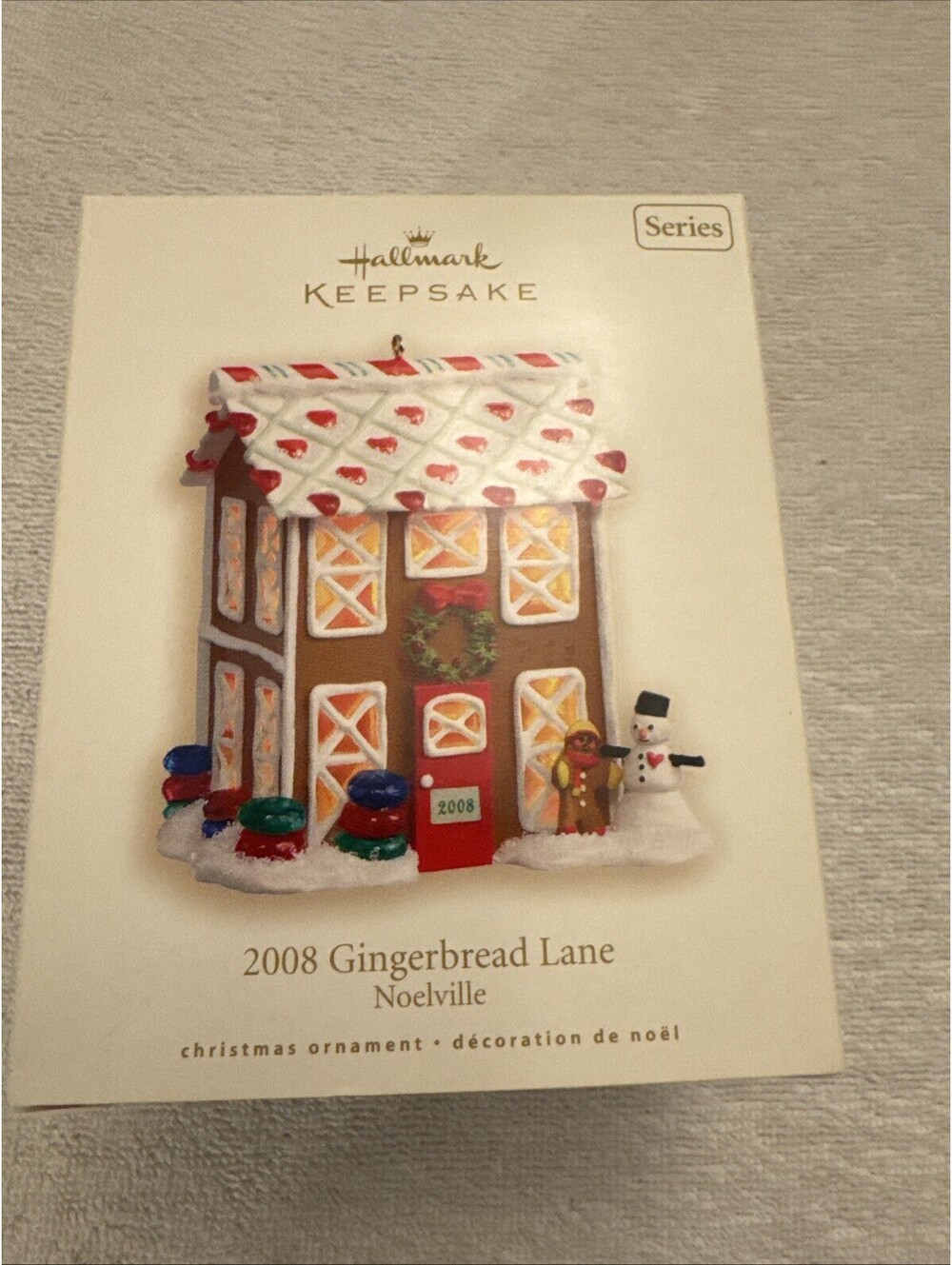 Hallmark Christmas Ornaments Noelville Sweet Shop Gingerbread Lane